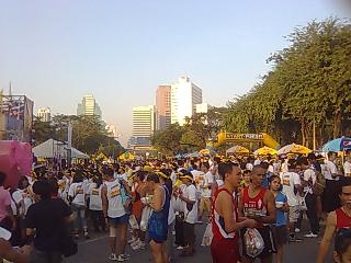 タイ国王の誕生日の記念マラソン大会