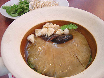 タイ料理、スープ、フカヒレ