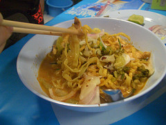 タイの麺類、チェンマイのカオソーイ